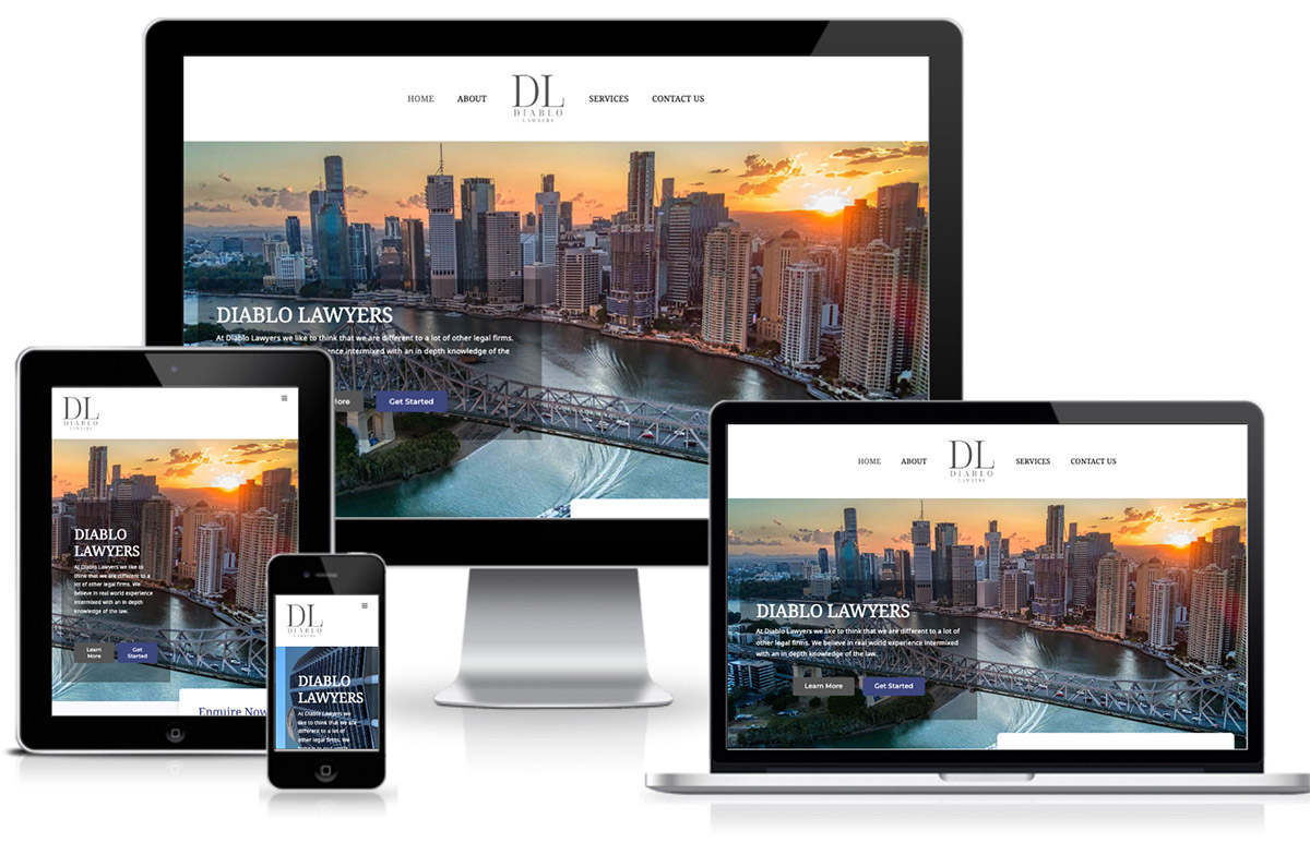 Responsive website design — Diablo Lawyers