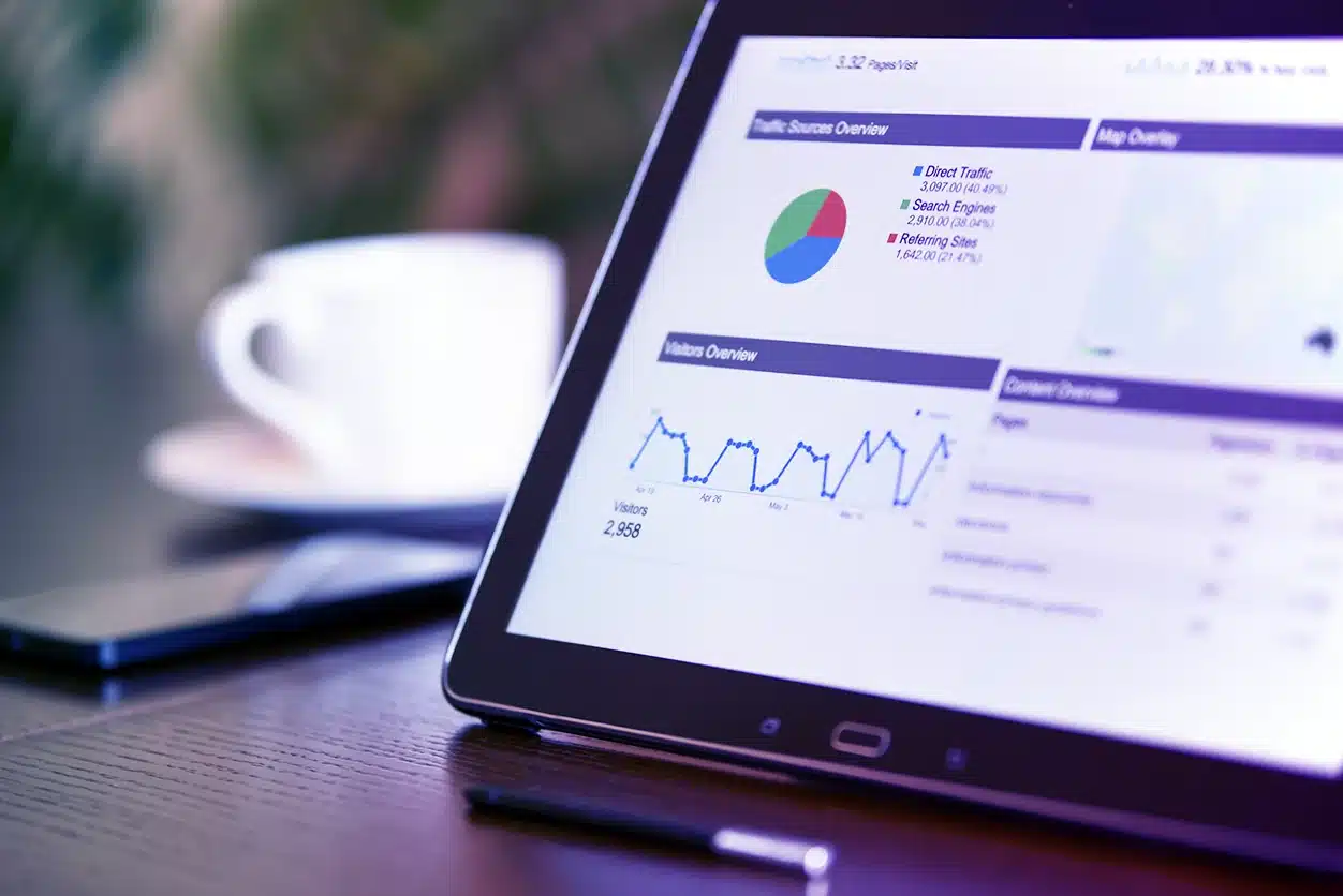 SEO results visualised — organic traffic growth